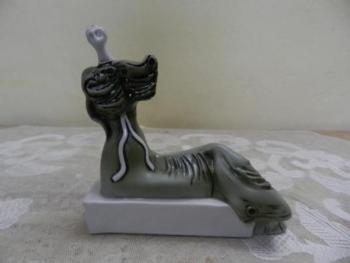 Porcelánová plastika, mořská panna - Royal Dux Porcelánová plastika, mořská panna - Royal Dux