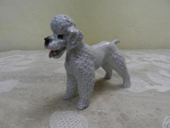 Porcelánová soška psa, pudl - Rosenthal, Německo Porcelánová soška psa, pudl - Rosenthal, Německo