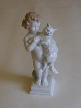 Děvče s kočičkou Děvče s kočičkou