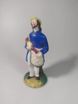 Flakon ve tvaru muže se slepicí, , Flakon ve tvaru muže se slepicí, ,