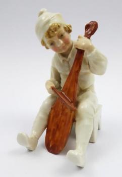 Volkstedt, Karl Ens - Muzicírující chlapec Volkstedt, Karl Ens - Muzicírující chlapec