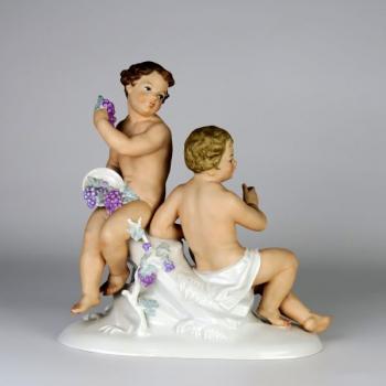 78, Pár putti s vínem - Rosenthal 78, Pár putti s vínem - Rosenthal