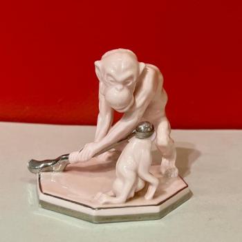 Slavkov, Schlaggenwald, Růžový opičák, golfista Slavkov, Schlaggenwald, Růžový opičák, golfista