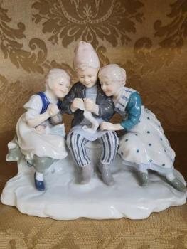 Porcelánové sousoší - Volkstedt Karl Ens Porcelánové sousoší - Volkstedt Karl Ens