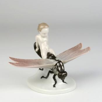 Putto na vážce - Rosenthal Putto na vážce - Rosenthal