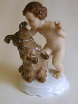 Chlapec s pejskem Chlapec s pejskem