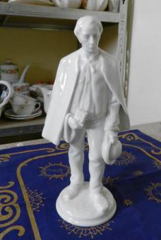 Porcelánová soška Porcelánová soška