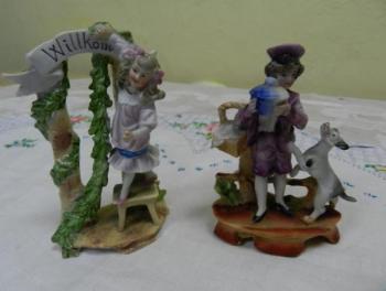 Párové, porcelánové vázičky Párové, porcelánové vázičky