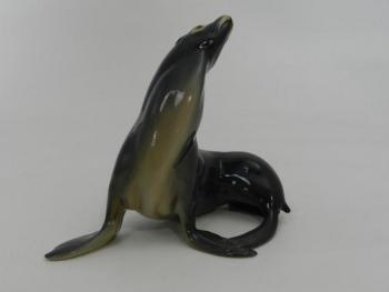 Porcelánová soška lachtana - Kodaň Porcelánová soška lachtana - Kodaň